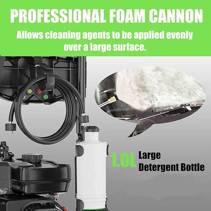 4200PSI Pressure Washer 4.0GPM Gas Power Washer 212CC Gas Powered Washing Machine Commercial High Pressure Washer with 25ft Hose&5 Nozzles for Patio Garden Yard Vehicle,EPA/CARB/ETL by GreenHaven Gardens