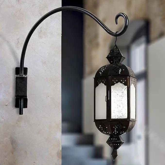 Qiang Ni Swivel Plant Hanger Bracket: Bird Feeder Hanger for Outdoor Wall Mount (16 - A, 16 Inch) by GreenHaven Gardens