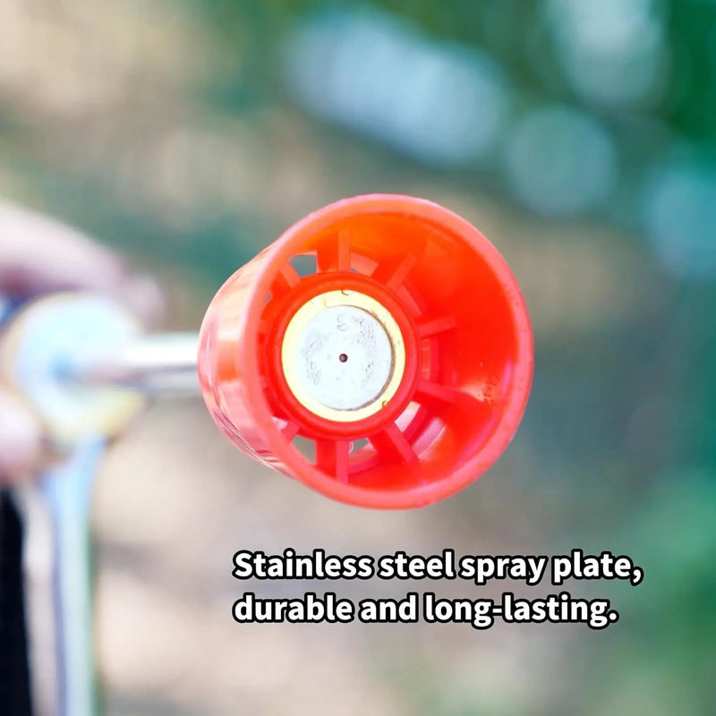 Agricultural Spray Guns, Fruit Tree Sprinkler, Electric Spray, High-Pressure Spray, Long Rod, Even Spray, Direct Spray, Lrrigation and Cleaning (Red headed plastic spray gun) by GreenHaven Gardens