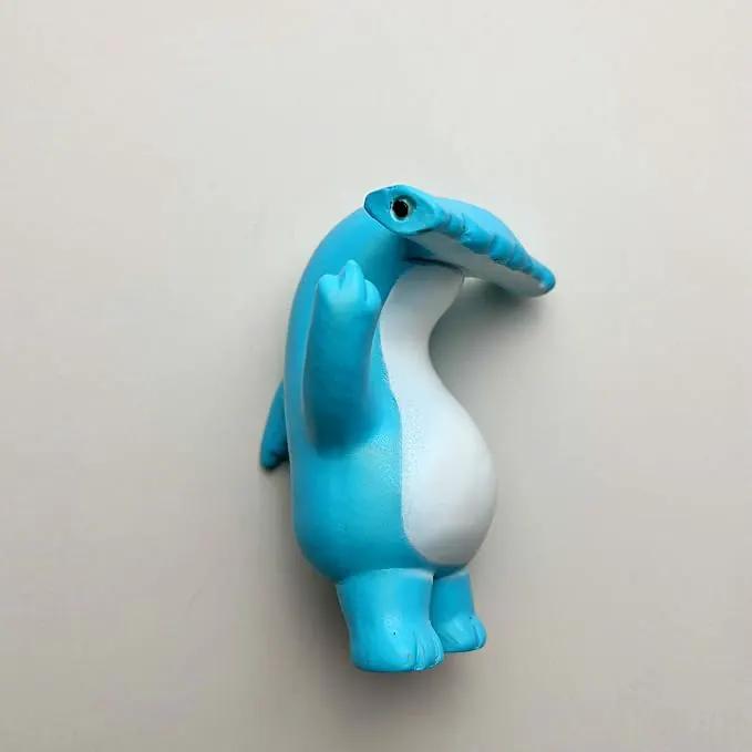 Jxueych Rebellious Hammerhead Shark Figurine, Miniature Hammerhead Shark Standing 3.7 Inch, Adorable Mini Shark - The Perfect Fusion of Cool and Quirky by GreenHaven Gardens