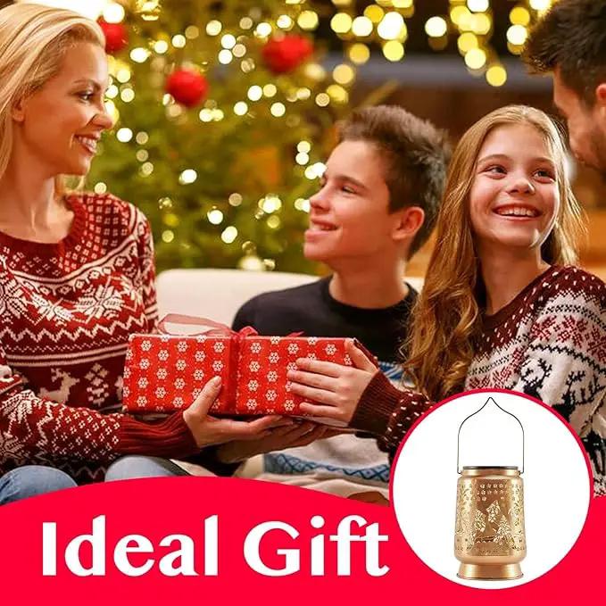 Cardinal Solar Lanterns Outdoor Waterproof, 5.9" Dia, 8.7" H Large Solar Lantern Light with Upgraded 2000mAH Battery, Birthday Gifts for Women Mom Grandma, Garden Decor for Patio Yard Lawn by GreenHaven Gardens