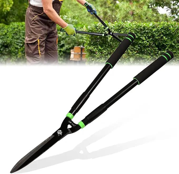 Hedge Shears Heavy Duty Hedge Clippers with Shock Absorbing Bumpers Ideal Hedge Clippers for Gardening Pruning Shaping Shrubs and Decorative Plants Garden Hedge Shears for Effortless Trimming by GreenHaven Gardens