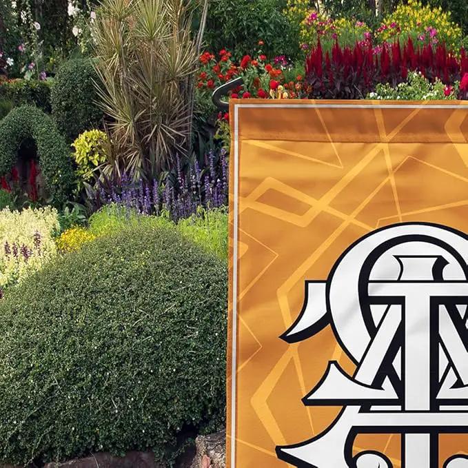 Alpha Tau Omega Licensed Flag Garden 12x19 inches Flag Banner Yard Decor Outdoor Decoration (Alpha Tau Omega #5) by GreenHaven Gardens