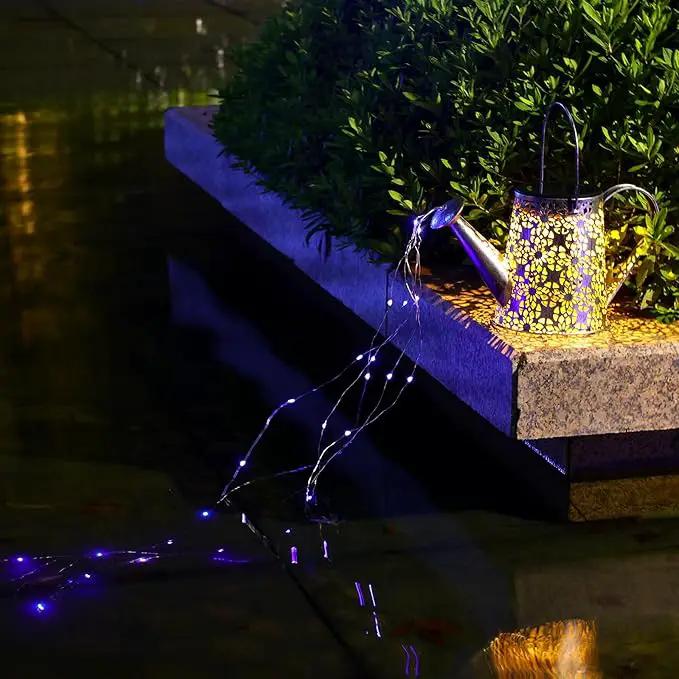 VOOKRY Solar Watering Can Lights, Large Hanging Solar Lights Outdoor Waterproof Garden Decor for Yard Porch Lawn Patio Outside Gardening Gifts for Mom Grandma Women Birthday(Purple) by GreenHaven Gardens