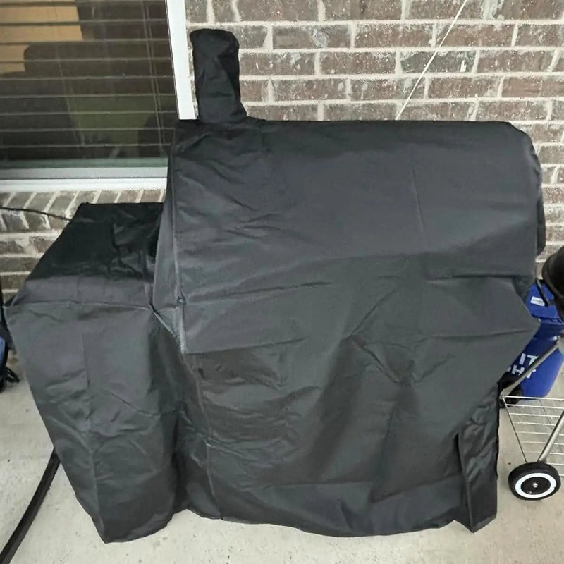 Grill Cover for Char-Griller E2827 Pro Deluxe Charcoal Grill, 45 inch Outdoor Grill Cover for Char-Griller 1224 2121 Grill Models, Heavy Duty Waterproof UV Resistant Cover, Outdoor BBQ Accessories by GreenHaven Gardens