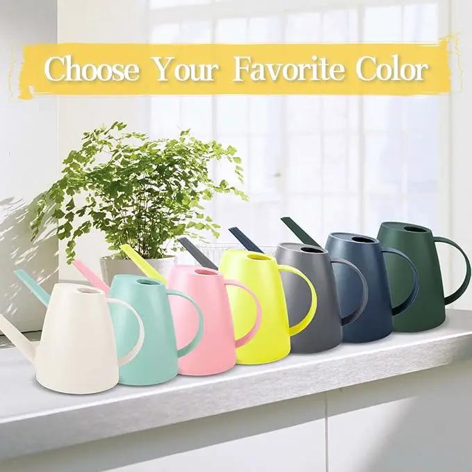 Watering Can for Indoor Plants, Small Watering Cans for House Plant Garden Flower, Long Spout Water Can for Outdoor Watering Plants 1. 8L 1/2 Gallon (Dark Green) by GreenHaven Gardens