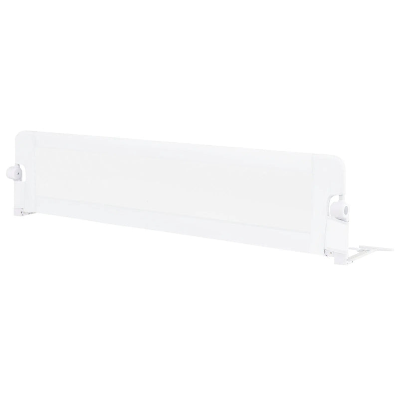 71-Inch Foldable Bed Rail Swing Down Baby Bed Guard Rail with Adjustable Safety Strap by DirectDeals