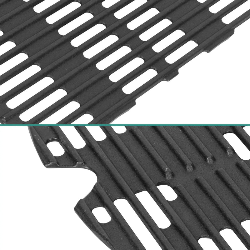 Cast Iron Cooking Grate and Grill Griddle 7034 for Weber Traveler Portable Gas Grill, Replacement Parts for Weber 9010001 9020001 9030001 9013001 Stealth Edition Traveler Portable Accessories by GreenHaven Gardens