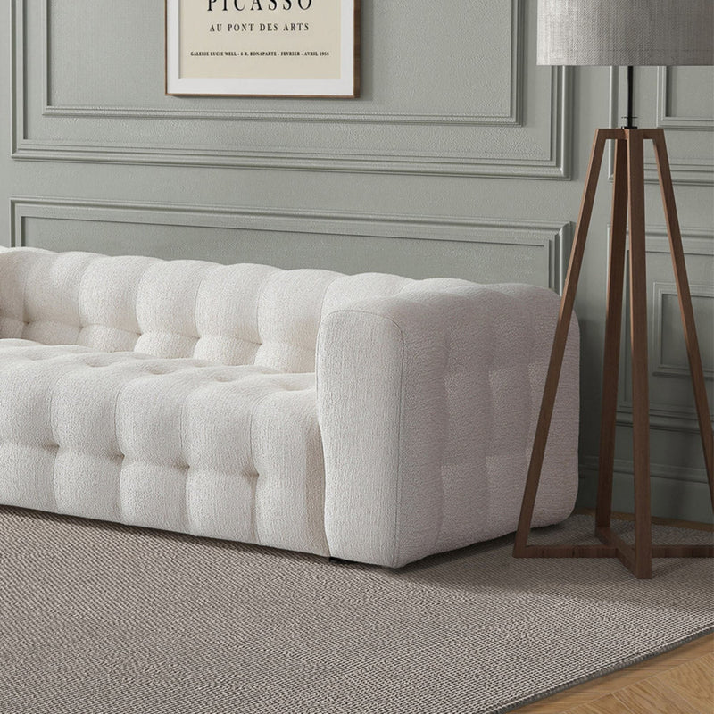 Beige Modern Tufted Chesterfield Sofa with Deep Button Tufting, photo 6 of 10