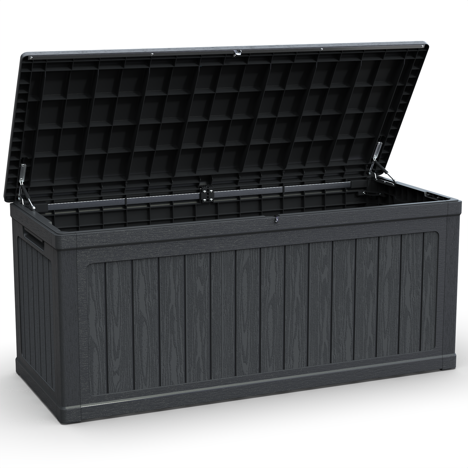 260 Gallon Large Outdoor Storage XXL Deck Box by HouseOfZazla