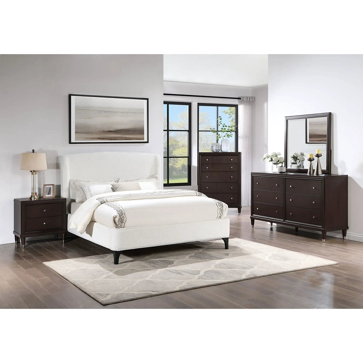 Theodore - Wingback Bed by HouseOfZazla