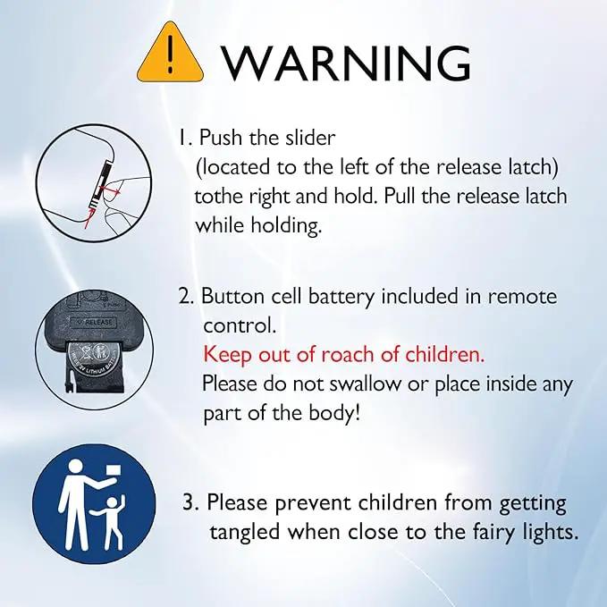 Homemory 4 Pack 20 Ft 60 LED Fairy Lights Battery Operated String Lights with Remote Waterproof 8 Modes Firefly Twinkle Christmas Lights for Party Bedroom Wedding Decorations(Cool White) by GreenHaven Gardens