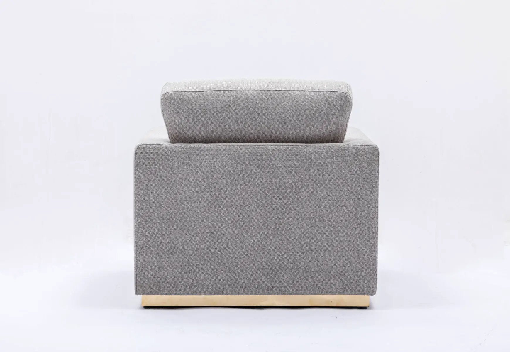 Valin - Linen Chair For Living Room - Gray by Unique Piece Furniture