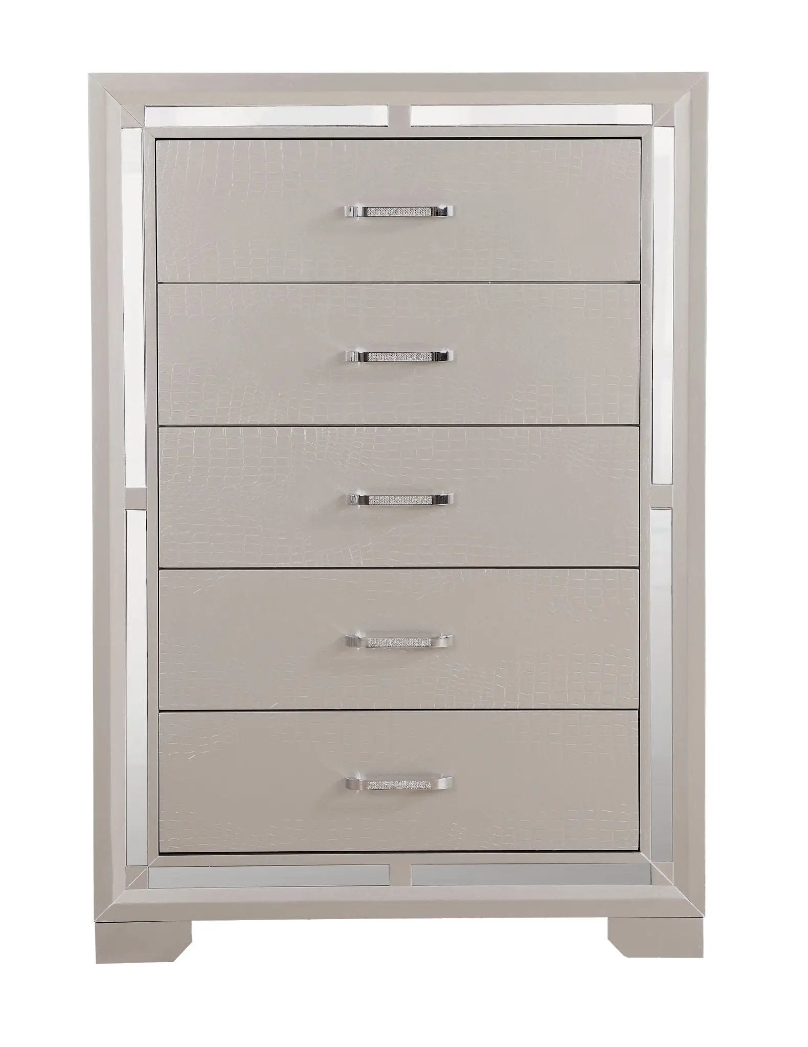 Alana - Chest - Silver Champagne by Unique Piece Furniture