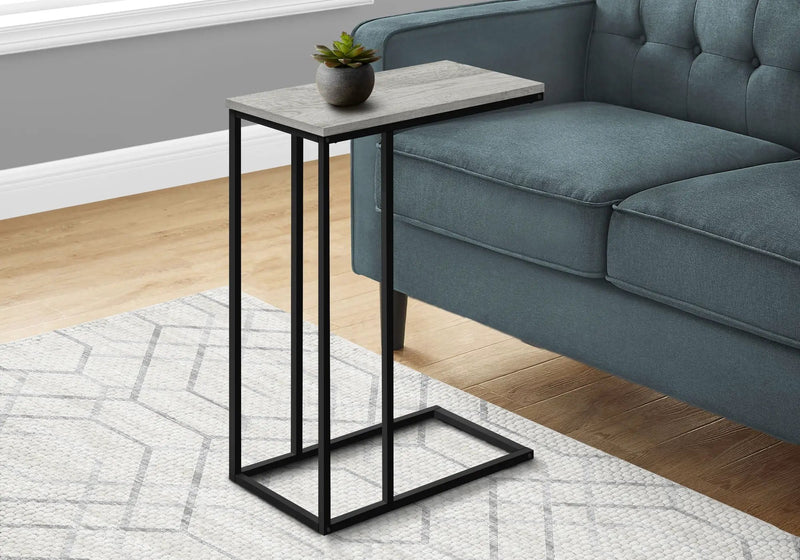 Accent Table, C - Shaped, Space-Saving Functionality by Unique Piece Furniture