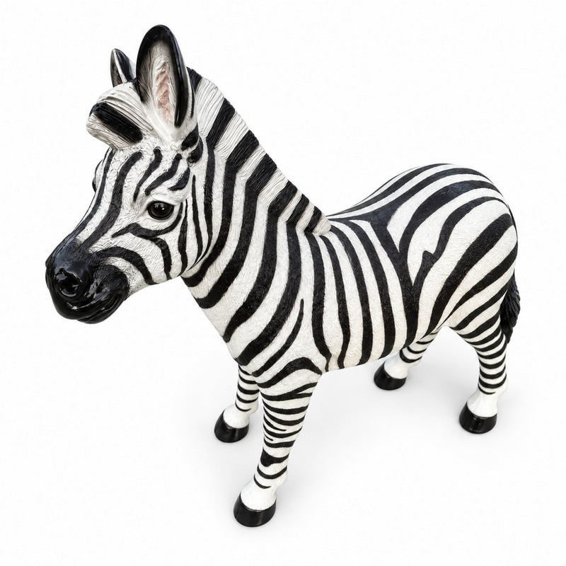 Standing Zebra Garden Statue 27.56 Inch, photo 9 of 10
