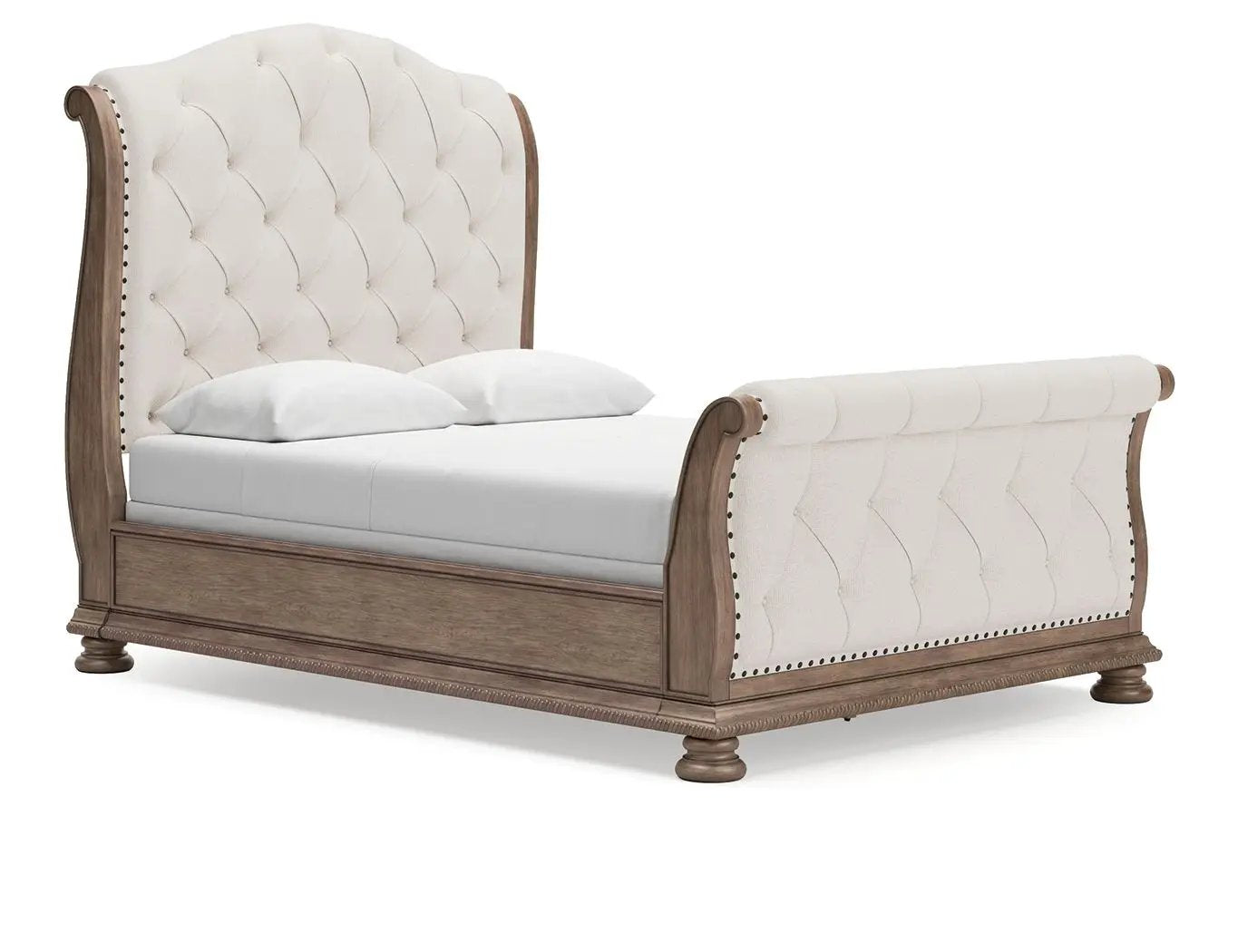 Ardenfield - Upholstered Sleigh Bed by Unique Piece Furniture