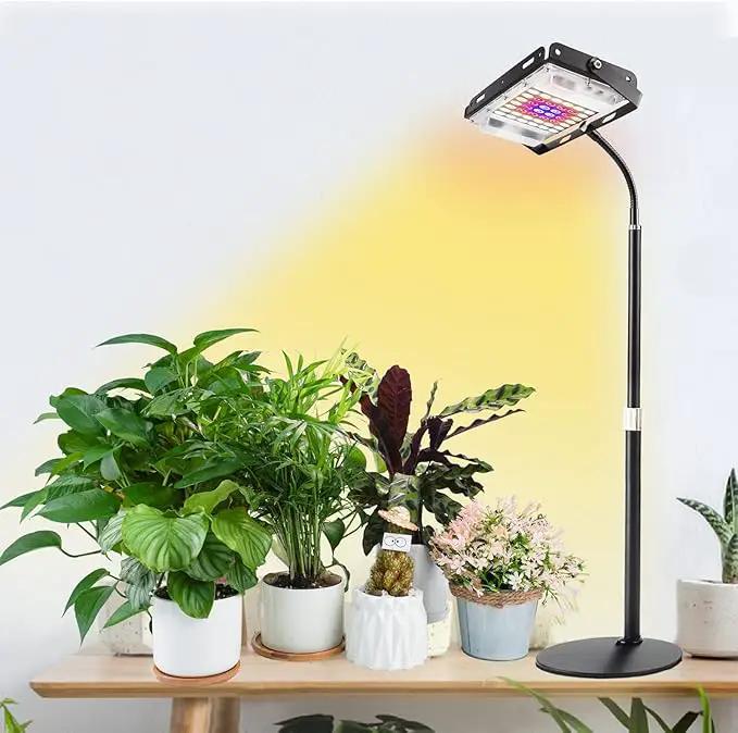 LBW Grow Light for Indoor Plants, Full Spectrum Desk LED Plant Light, Small Grow Lamp with On/Off Switch, Height Adjustable, Flexible Gooseneck, Ideal for Indoor Growth by GreenHaven Gardens