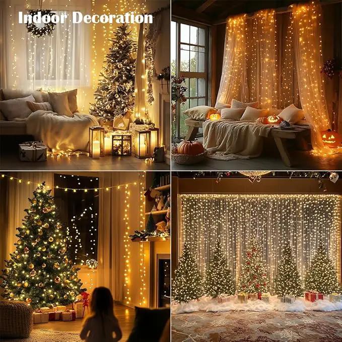 Fairy Lights Plug in,660FT 2000 LEDs Waterproof Led String Lights,Twinkle Light with 8 Modes Remote for Outdoor Indoor Christmas Wedding Birthday Garden Party Decorations,Warm White by GreenHaven Gardens