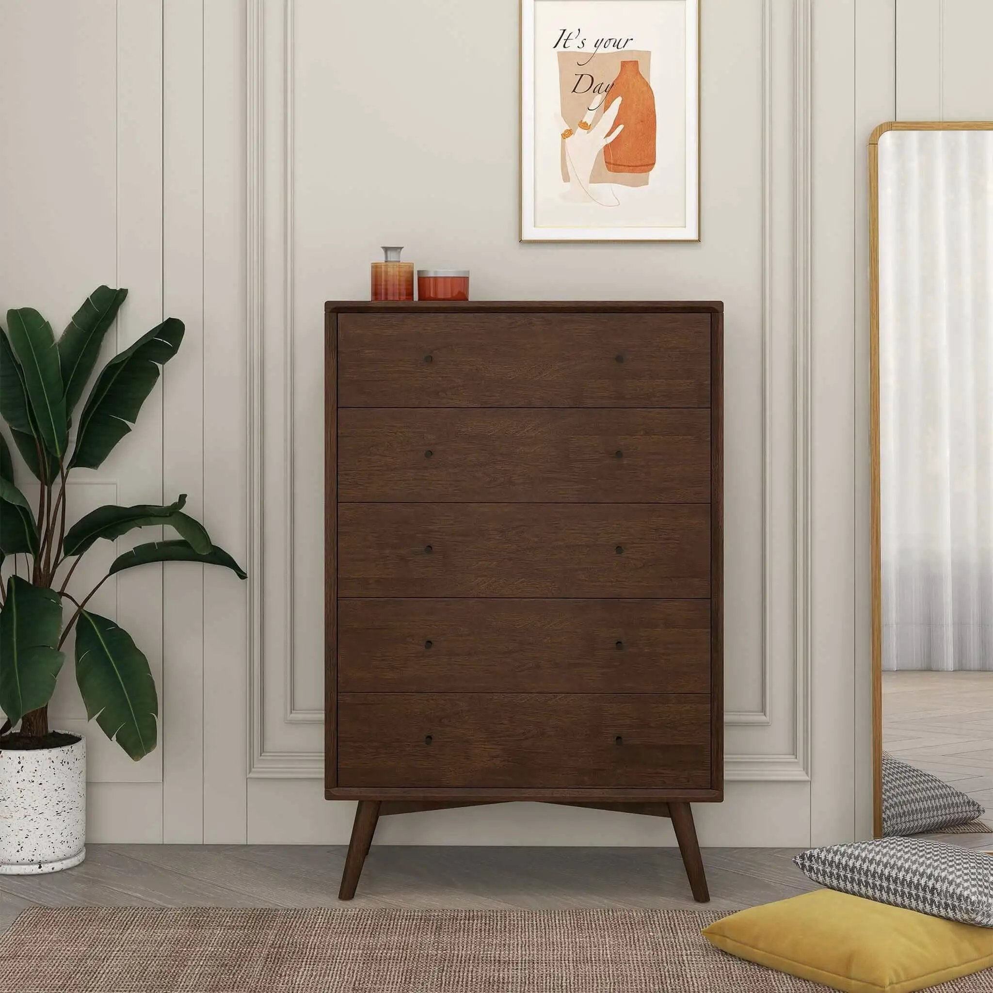 Caroline - Mid-Century, Modern Dresser by HouseOfZazla
