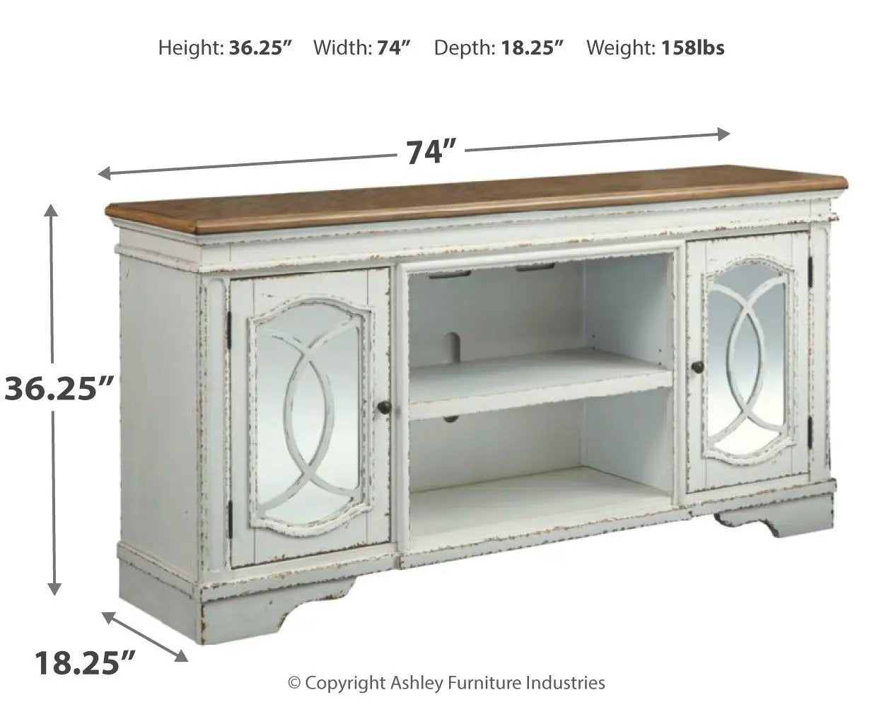 Realyn - TV Stand by Unique Piece Furniture
