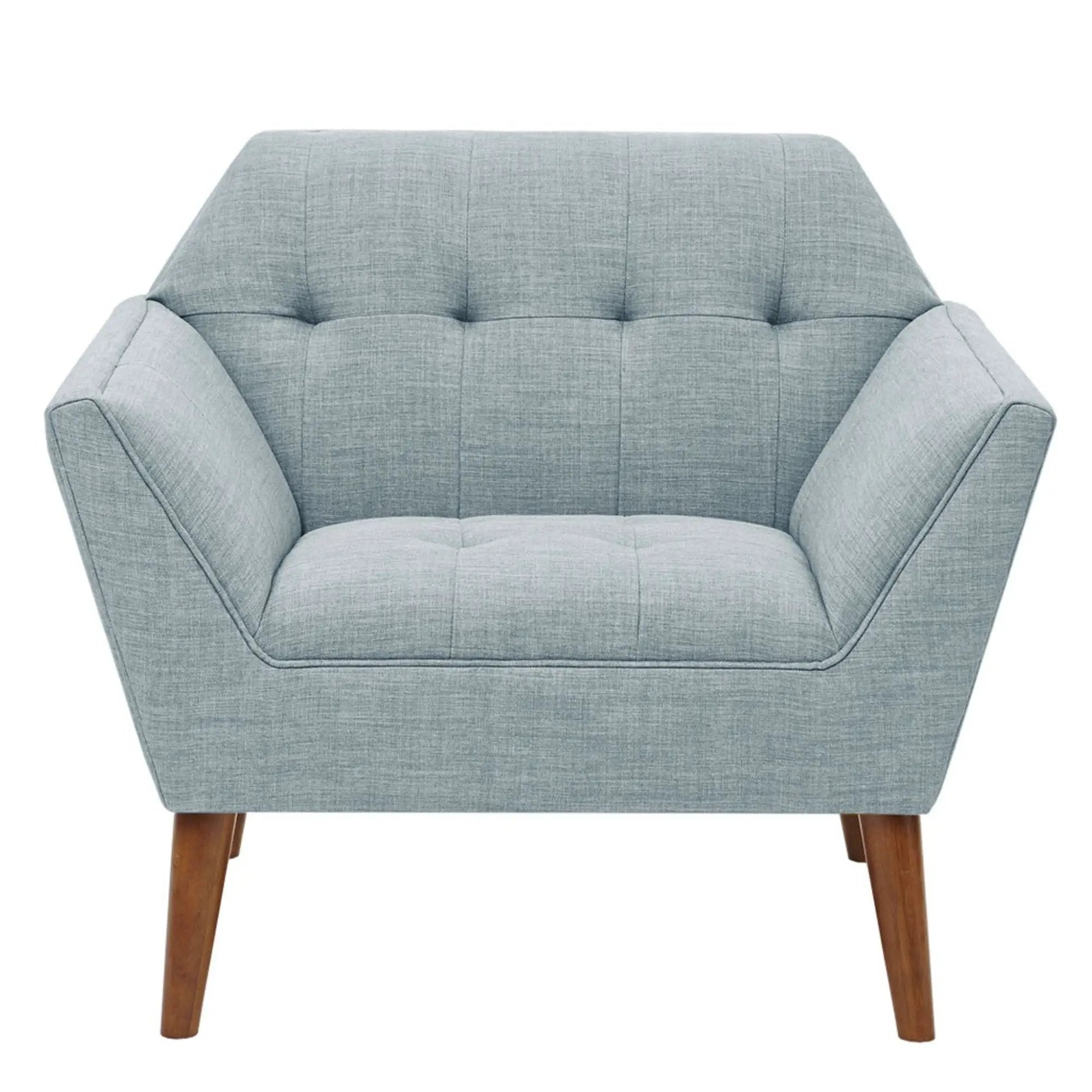 Modern Lounge Chair With Button Tufting by HouseOfZazla