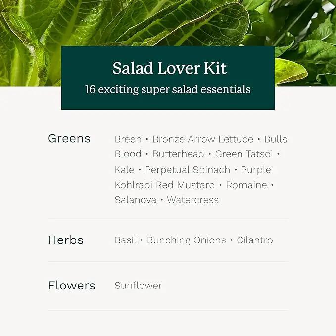 Gardyn Studio Hydroponics Growing System Kit & Vertical Indoor Garden Planter | Smart Herb Garden | Includes 16 Non-GMO Indoor Plants, Herbs, Vegetables & LED Grow Light for Your Home Gardening System by GreenHaven Gardens