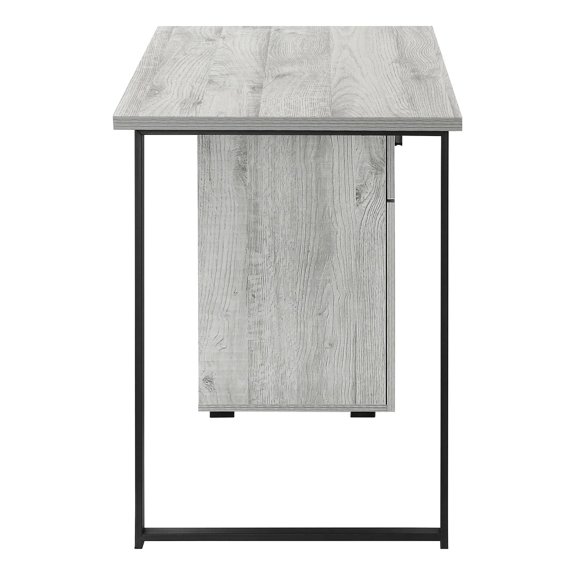 Computer Desk, Home Office, Laptop, Left, Right Set-Up, Storage Drawers, Work, Contemporary, Modern by Unique Piece Furniture