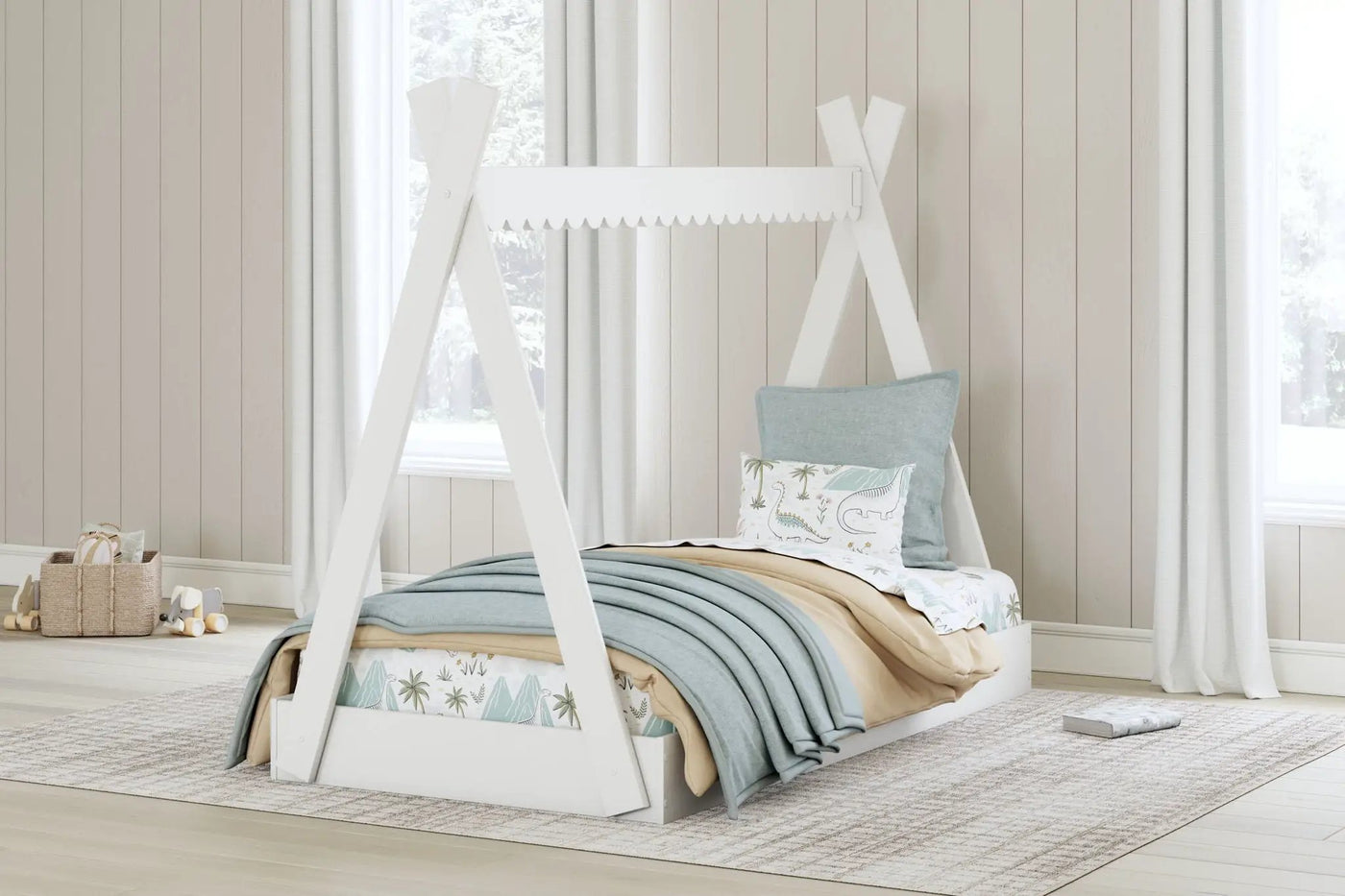 Hallityn - Tent Complete Bed Set by Unique Piece Furniture