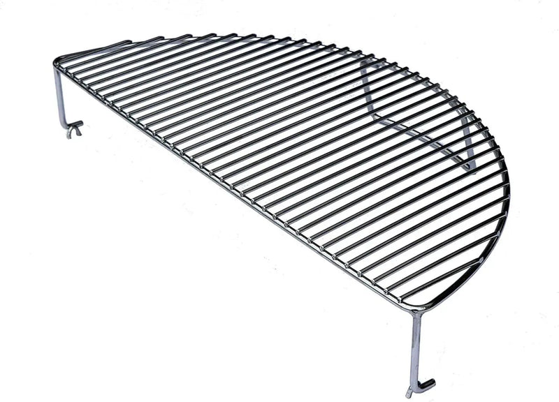 SnS Grills Slow ‘N Sear Elevated Cooking Grate - Compatible with Weber and Other Grills - Heavy Duty Stainless Steel, More Grill Space for Tailgating, Camping, and Backyard Cooking by GreenHaven Gardens