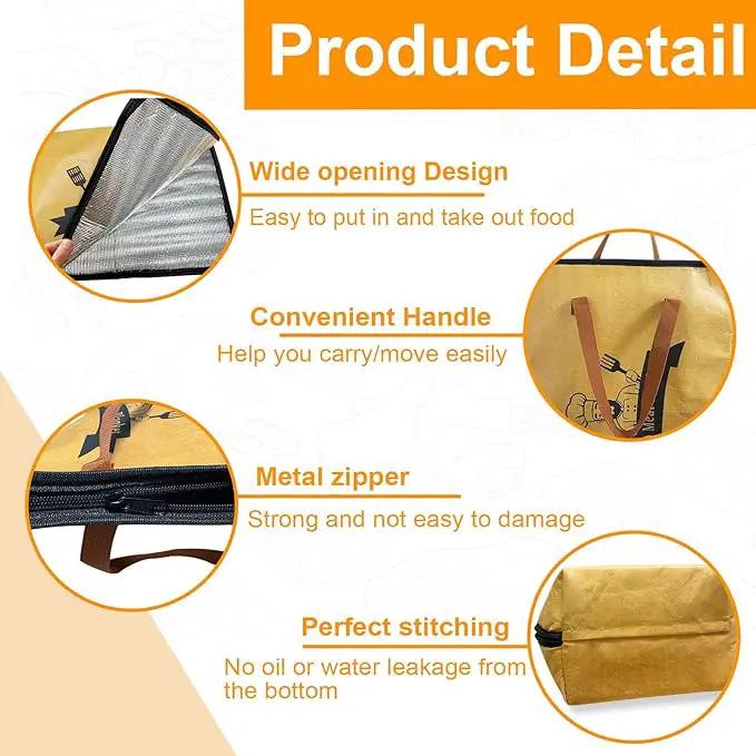 Thickened Insulation BBQ Blanket - Meat Resting Blanket, Locks in Juices, Wide Opening Design, Reusable for Large Brisket, Pork Shoulder, Turkey, Easy Clean, Portable - BBQTools,Gift Accessories by GreenHaven Gardens