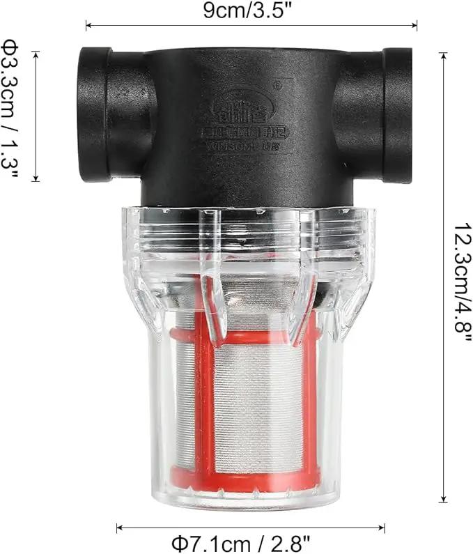 PATIKIL 3/4 Inch Water Pump Strainer Filter, Pipe Water Pump Strainer with 200 Mesh Stainless Steel Filter Screen for Irrigation Garden by GreenHaven Gardens