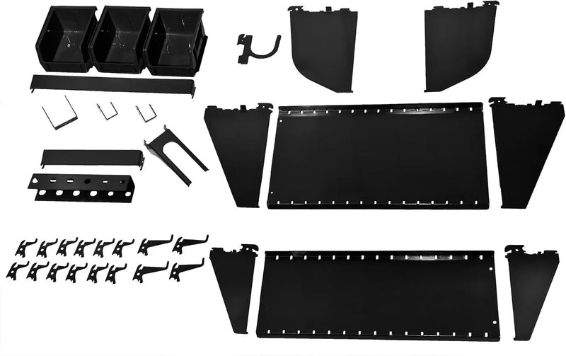 Wall Control Metal Pegboard and Accessory Kit by GreenHaven Gardens