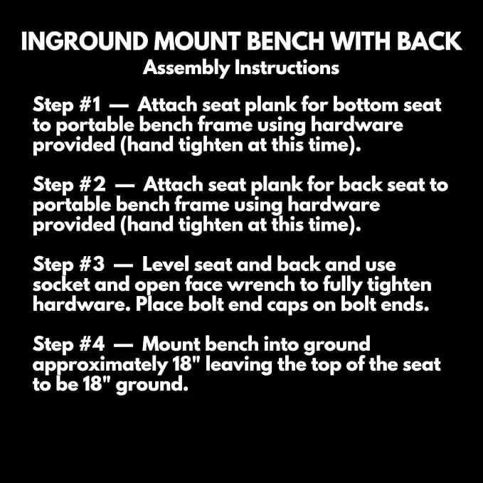 Coated Outdoor Furniture Heavy-Duty Outdoor Bench Thermoplastic Coated, Expanded Metal, Commercial-Grade Seating, Made in America (Inground with Back, 8 Ft, Burgundy) by GreenHaven Gardens