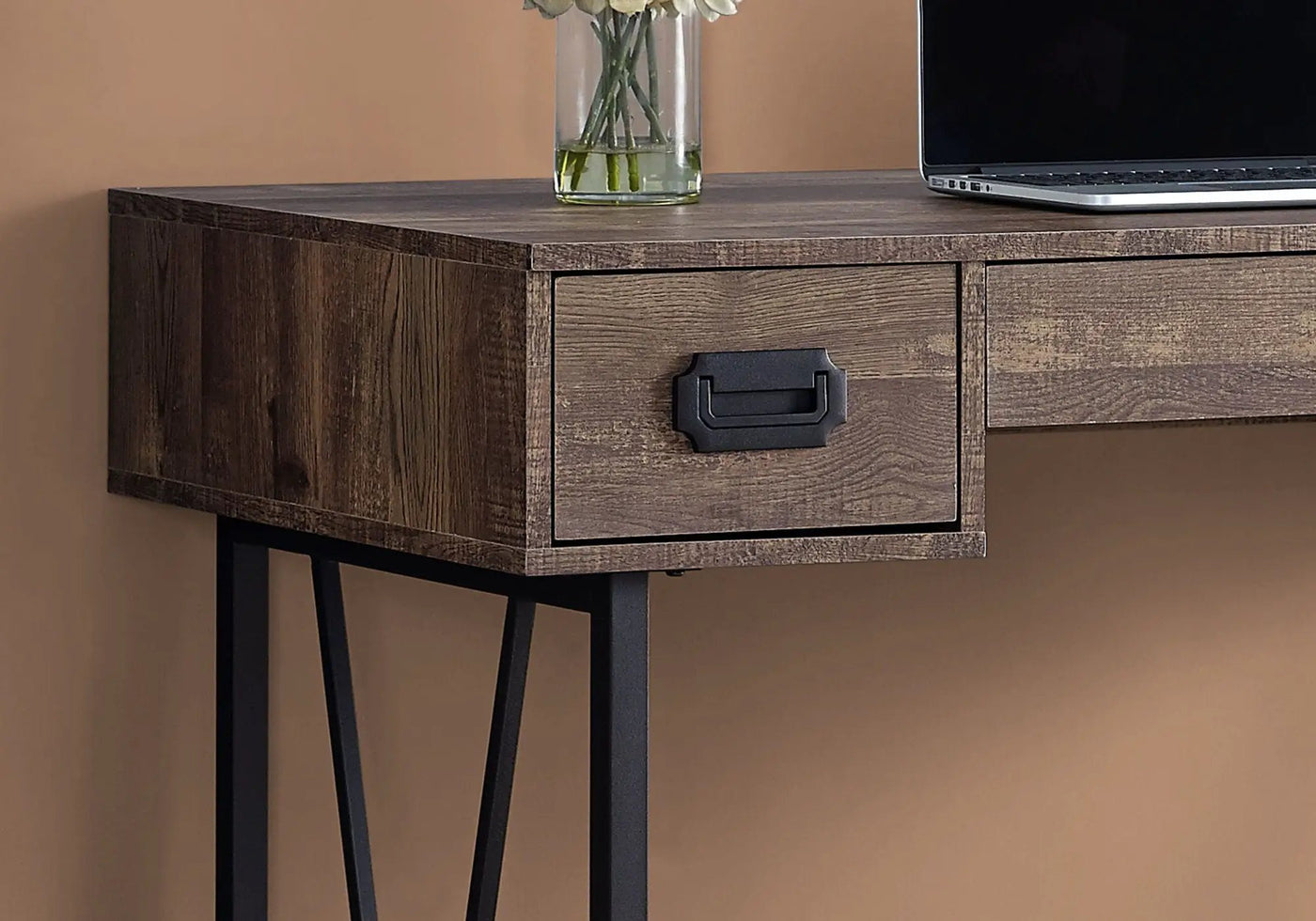 Computer Desk For Home Office, Laptop, Storage Drawers, Transitional by HouseOfZazla