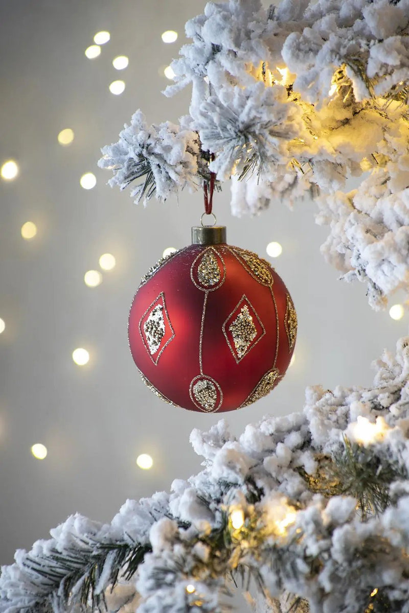 Christmas Ball, Decorative Hanging Ball Christmas Tree Ornaments For Holiday Decorations by Unique Piece Furniture