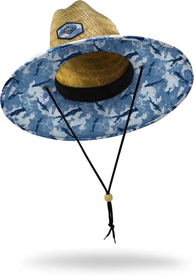 Palmyth Straw Hat for Men & Women Sun Hats, Beach Hat, Fishing Hat Wide Brim UPF 50+ Sun Protection by GreenHaven Gardens