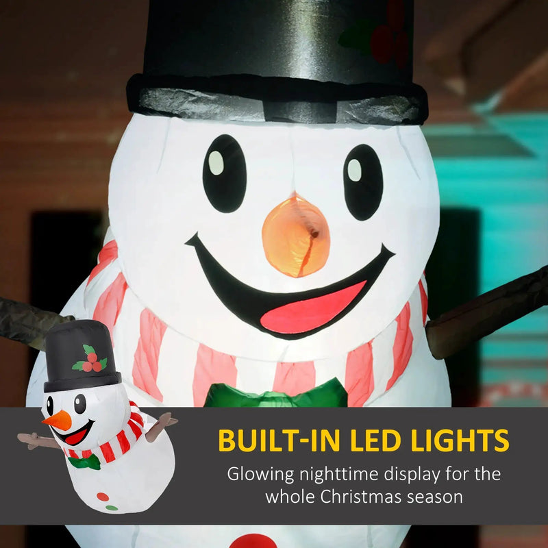 3.4' Inflatable Hanging Snowman Christmas Display by HouseOfZazla