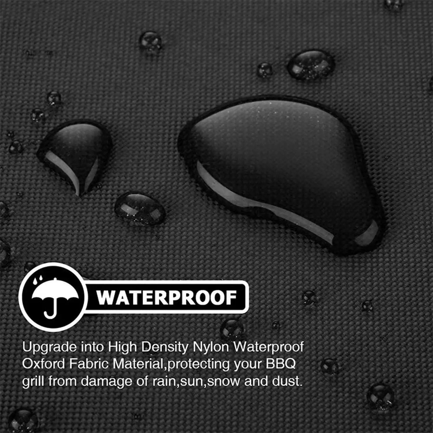 BBQ Grill Cover 32" 36" inch,2 Burner Gas Grill Cover,Outdoor Waterproof Grill Covers,with Adjustable Velcro Strap, Gas Grill Cover Compatible for Weber,Char Broil,Nexgrill Grills,Small Gas BBQ Cover by GreenHaven Gardens