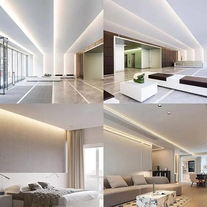 10M/32.8ft 24V COB LED Strip Light Waterproof IP65 Natural White 4000K Uniform Glow 3840LEDs CRI 93+ Flexible LED Tape Lights for DIY Cabinet Bedroom Kitchen Home Decor(No Power Supply) by GreenHaven Gardens