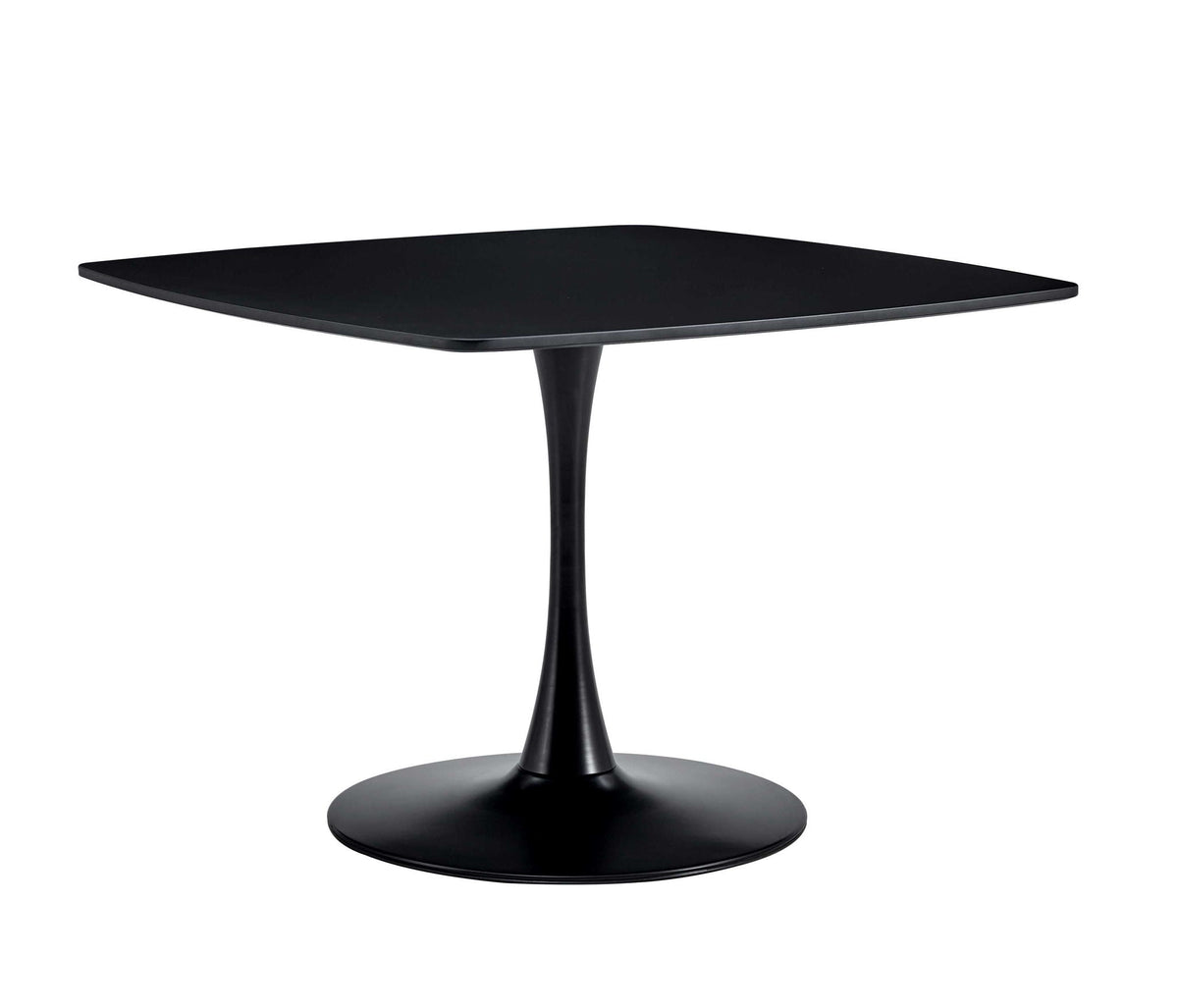 Table Mid-Century Dining Table For 4-6 People With Round Table Top, Pedestal Dining Table, End Table Leisure Coffee Table, photo 6 of 12