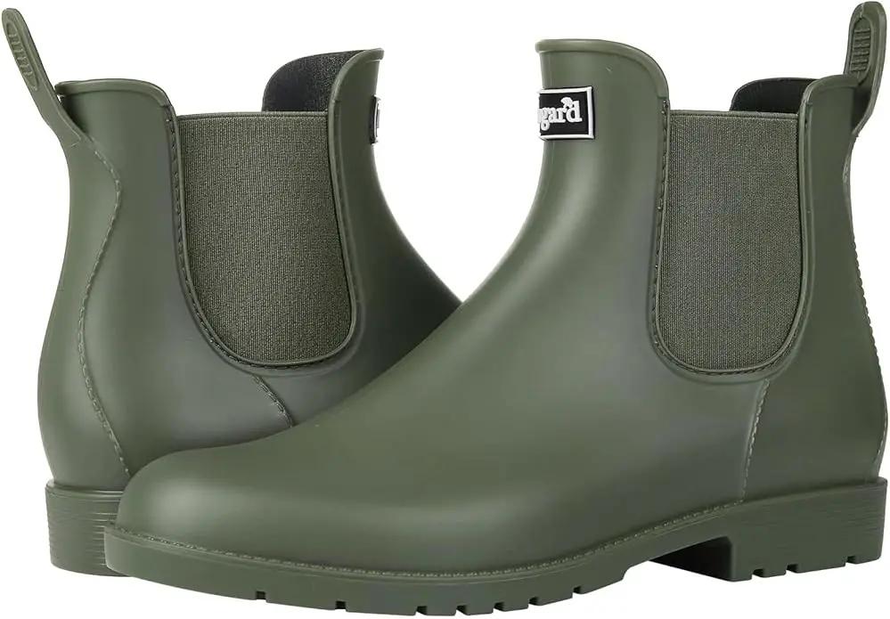Asgard Women's Ankle Rain Boots Waterproof Chelsea Boots by GreenHaven Gardens