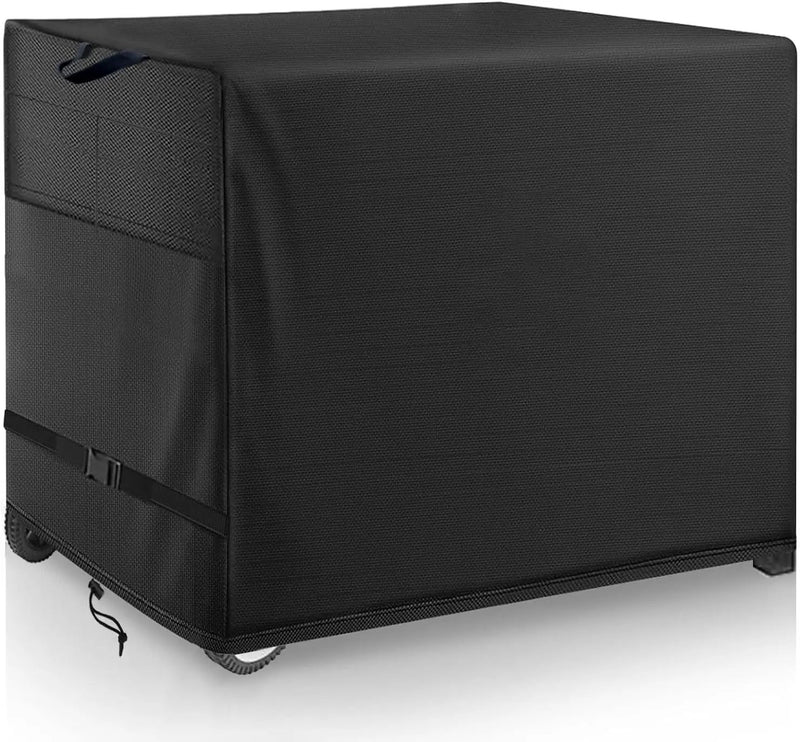 Outdoor Prep Table Cover - Heavy Duty Waterproof Cover for Outdoor Stainless Steel Table,Black by GreenHaven Gardens