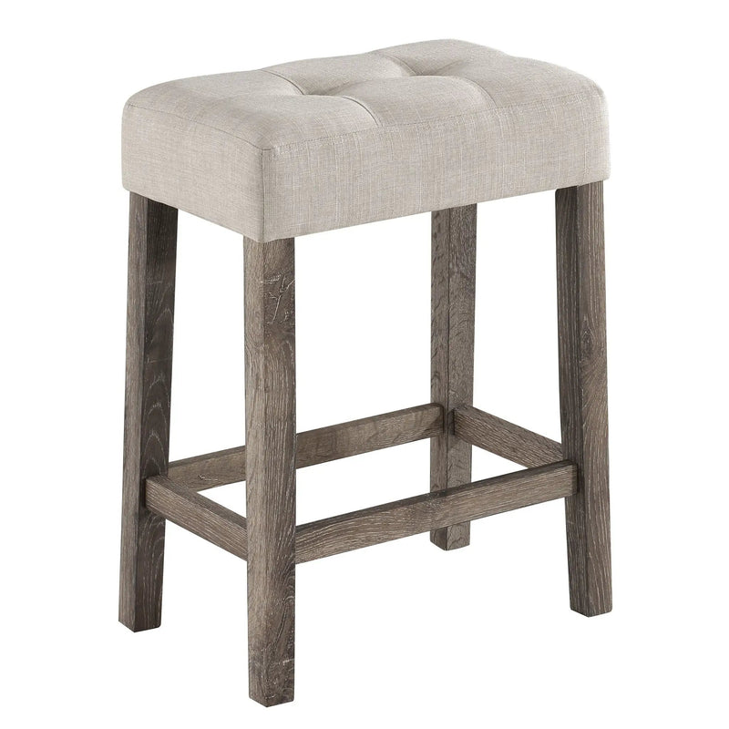 Oriana - 4 Piece Counter Height Pub Table Set With Tufted Stools by HouseOfZazla