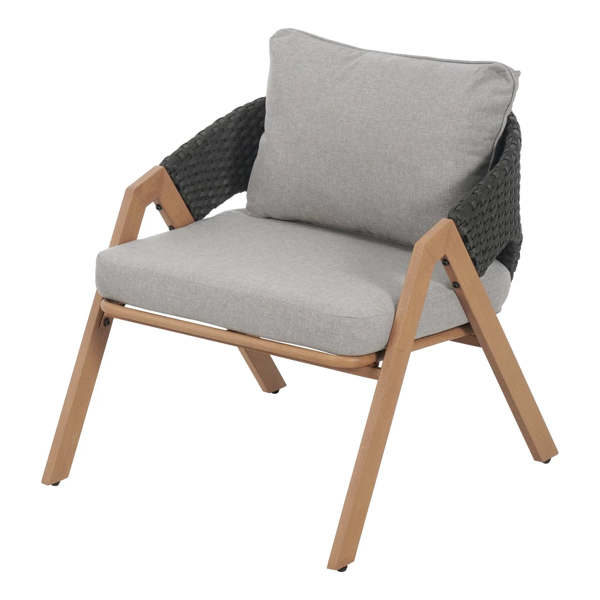 4-Person Patio Conversation Set with Cushions by HouseOfZazla