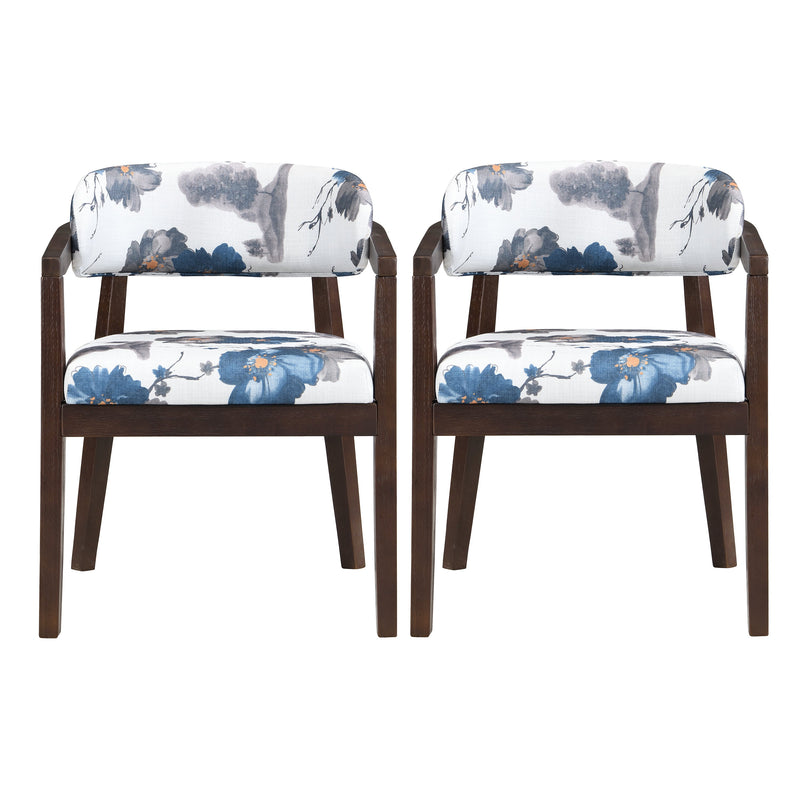 Dining Arm Chair Set of 2 by HouseOfZazla
