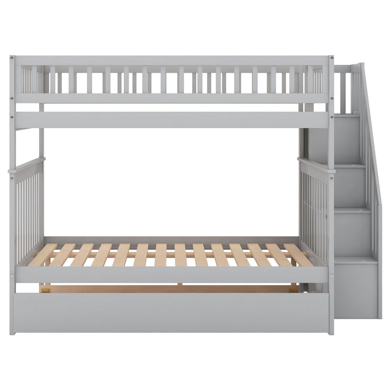 Bunk Bed With Staircase by HouseOfZazla