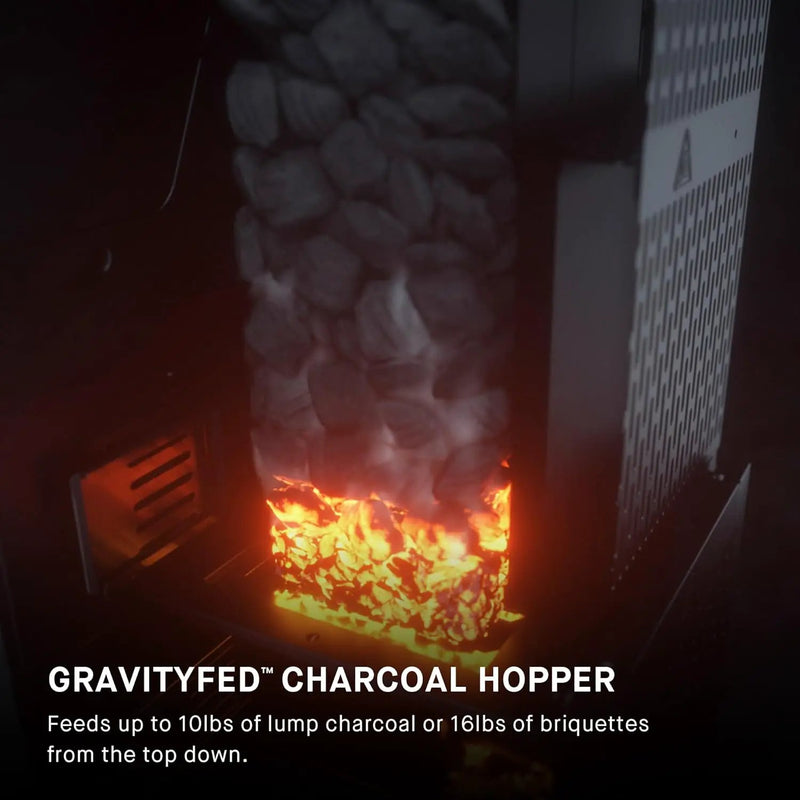Masterbuilt® Gravity Series® 1050 Digital Charcoal Grill and Smoker with Digital Control, App Connectivity and 1,050 Cooking Square Inches in Black, Model MB20041220 by GreenHaven Gardens