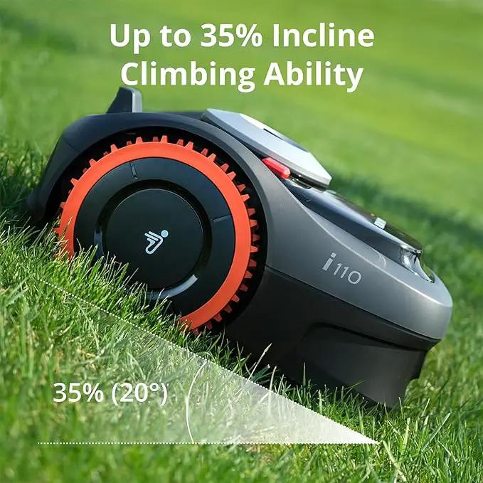 Segway Navimow Robust Off-Road Wheels with Spikes for Segway Navimow i Series – Superior Traction on Slopes and Mud by Outdoor-USA®