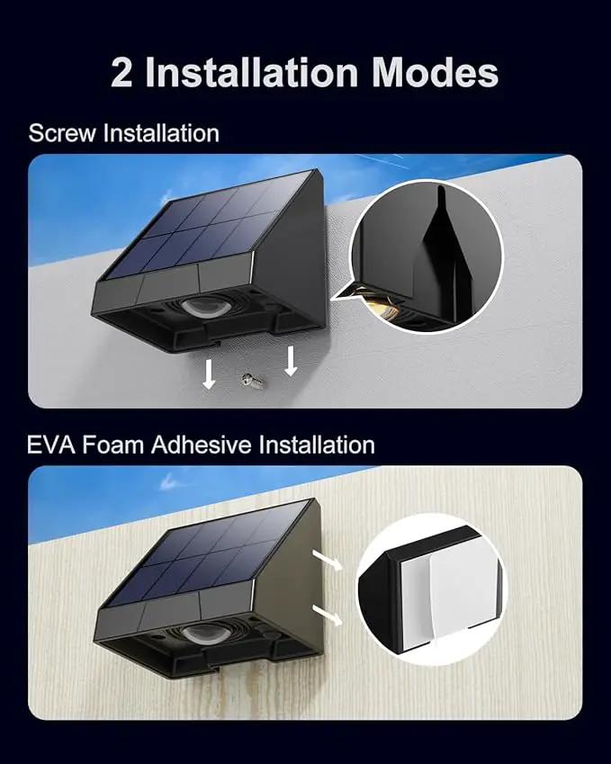 12 Pack Decorative Solar Powered Fence Lights Outdoor Waterproof with Cool White LED Spot Lens, for Outside Wall, Deck, Patio, Yard, Rail, Garage, Pool, Designed for Enhanced Security, Easy Install by GreenHaven Gardens
